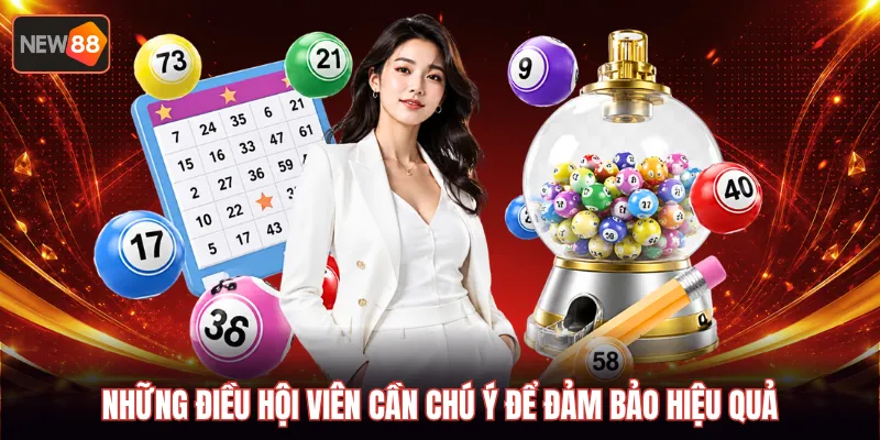 Những điều hội viên cần chú ý để đảm bảo hiệu quả