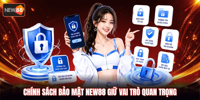 Chính sách bảo mật New88 giữ vai trò quan trọng